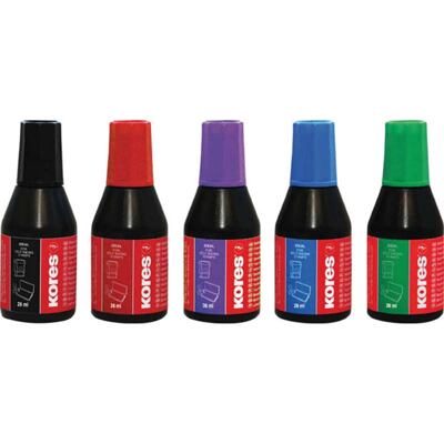 Standardní barvy Kores/K-I-N a kvalitnější Shiny Stamp Ink. Standardní barvy Kores/K-I-N a kvalitnější Shiny Stamp Ink.