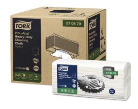Tork Heavy Duty průmyslová čistící utěrka, sklad, 1 vrstvá, 1 balení = 240 utěrek, W4, 570479