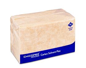 CHIC VERACL CARTEX SOL PLUS utěrka, sklad, 1 balení = 50 utěrek, béžová