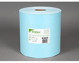 AVATEX 630 NW utěrka, role, 290x300, 1 role = 1000 utěrek, netkaná textilie, 1 vrstvá, tyrkysová