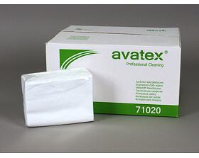 AVATEX 710 NW utěrka, sklad, 400x300, 1 balení = 50 utěrek, netkaná textilie, 1 vrstvá, bílá