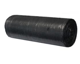 Sáček 500x600, 6mi, černý, HDPE, 30 - 35 L, 1 bal. = 50 ks