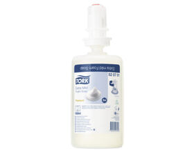 Tork extra jemné pěnové mýdlo světle žluté barvy bez parfémů a barviv, 1000 ml, S4, 520701