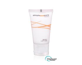 Tělové mléko v tubě, 30 ml, Simple and Pure, 50ks