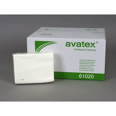 AVATEX 610 NW utěrka, sklad, 400x300, 1 balení = 50 utěrek, netkaná textilie, 1 vrstvá, bílá