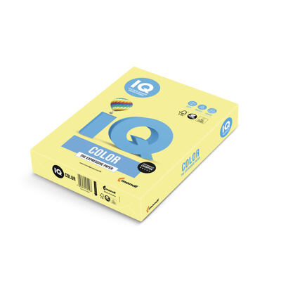 IQ COLOR 80g A3, trendová citronově žlutá