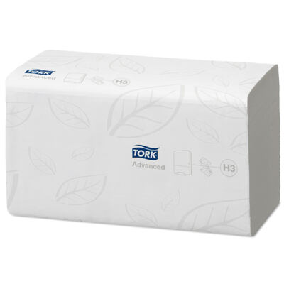Tork Singlefold Flushable papírové ručníky, 2 vrstvé, 3750 ks, H3, 290190