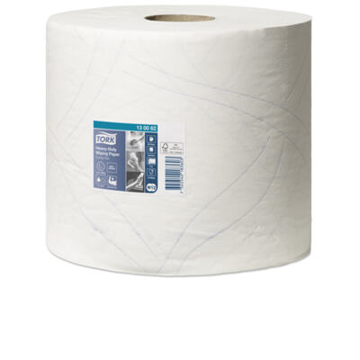 Tork Heavy-Duty papírová utěrka, 2 vrstvá, 1 balení = 2 role, 170 m návin, W1/W2, 130062