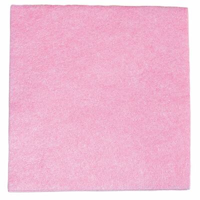 Utěrka 40 x 37,5 cm netkaná textilie růžová 50 ks
