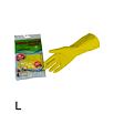 Rukavice DELUXE latexové L žluté